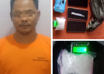 Warga Saka Permai Ditangkap, Polisi Temukan 52 Gram Sabu