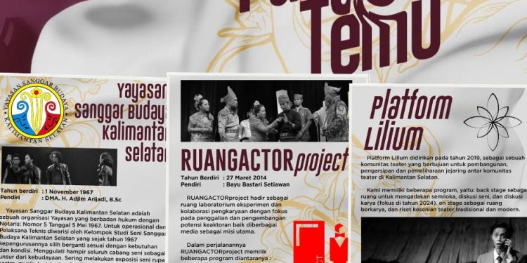 Panggung Temu, Kolaborasi 3 Komunitas Teater