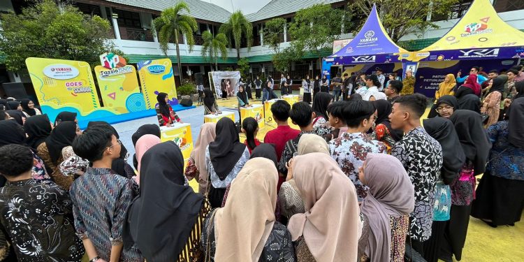Momen Hari Kartini, FYP STSJ Yamaha Sukses Digelar di SMKN 1 Banjarmasin