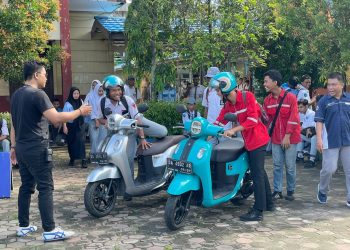 Meriah! Begini Keseruan Even FYP Yamaha di SMKN 5 Banjarmasin