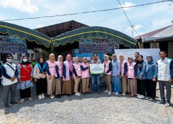 Peduli Korban Kebakaran, Srikandi PLN Salurkan Bantuan Perlengkapan Dapur