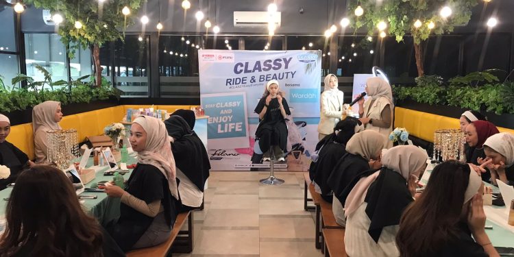 Serunya Even Classy Yamaha, Touring Keliling Kota hingga Belajar Hijab dan Make Up