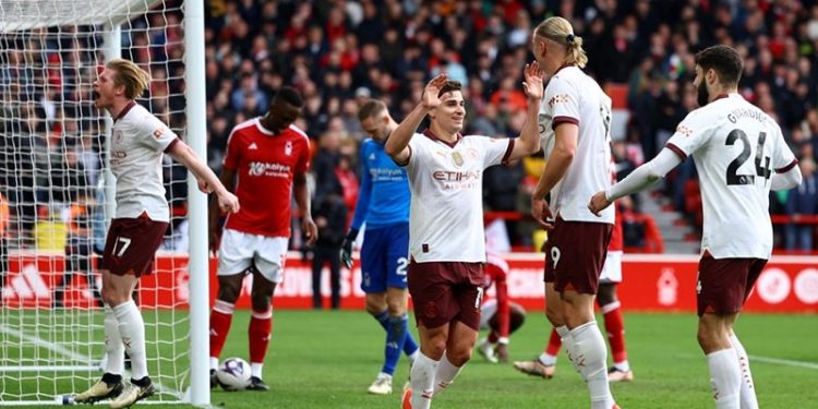 Nottingham Forest vs Manchester City di Liga Inggris: The Citizens Menang 2-0