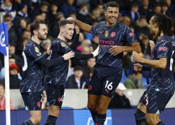 Brighton vs Man City: Menang 4-0, The Citizens Pelan-Pelan ke Puncak Klasemen