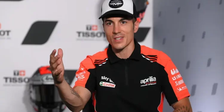 Maverick Vinales Buka-bukaan soal Masa Depan di MotoGP, Berharap Bisa Bertahan di Aprilia