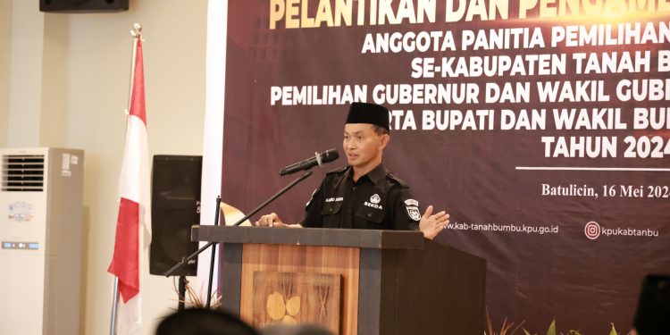 60 Anggota PPK Dilantik, Ini Harapan Sekda Tanbu Ambo Sakka