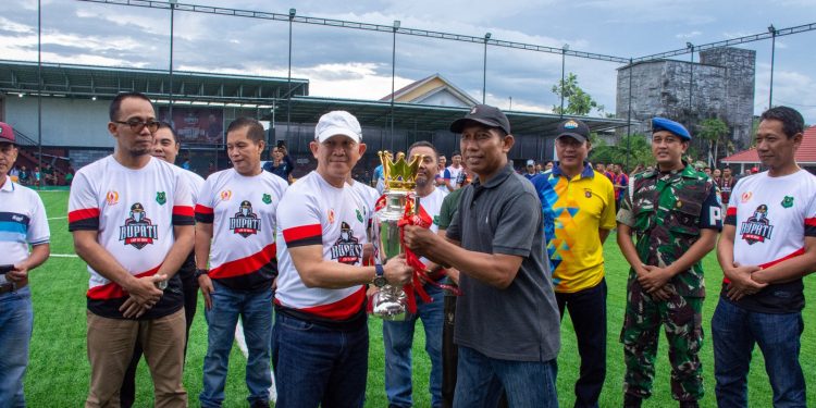 Resmi Dibuka, Turnamen Mini Soccer Bupati Cup III Diikuti 52 Tim