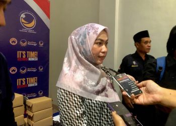 Serius Maju di Pilkada Banjarbaru, Lisa Halaby Serahkan Berkas ke NasDem dan Golkar