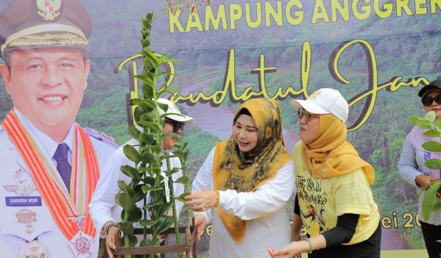 Kampung Anggrek Raudatul Jannah di Desa Tumingki Diharapkan Jadi Destinasi Wisata Baru