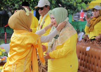 Launching Germas Cinta Banua, Paman Birin dan Acil Odah Disambut Meriah Pelajar SMAN 2 Banjarbaru
