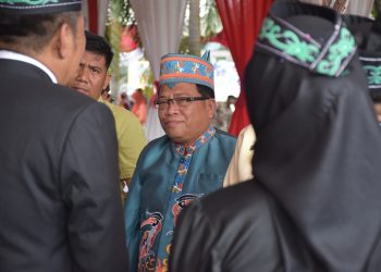 Erlin Hardi Hadiri Upacara Peringatan Harjad Ke-67 Provinsi Kalteng