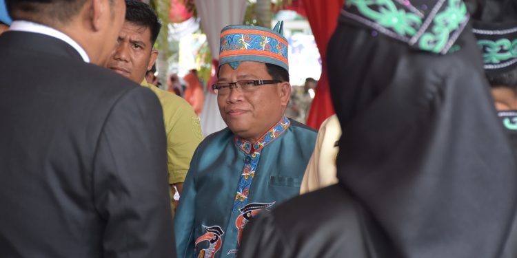 Erlin Hardi Hadiri Upacara Peringatan Harjad Ke-67 Provinsi Kalteng