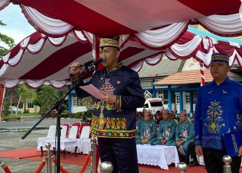 Pemkab Kapuas Peringati Harjad Ke-67 Provinsi Kalteng, Septedy Jadi Inspektur Upacara