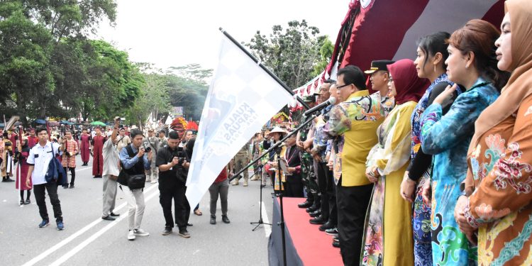Ribuan Peserta Semarakkan Pawai Karnaval Budaya