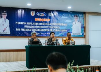 Inspektorat HST Gelar Workshop SPIP Terintegrasi