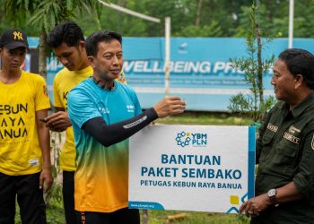 Peringati Hari Buruh Nasional 2024, PLN Tebar Kebaikan untuk Petugas Kebersihan Kebun Raya Banua
