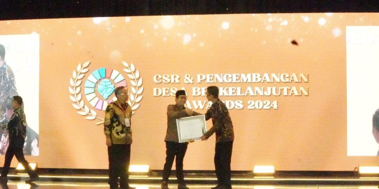 PT Pelsart Tambang Kencana Terima Penghargaan Kategori Emas