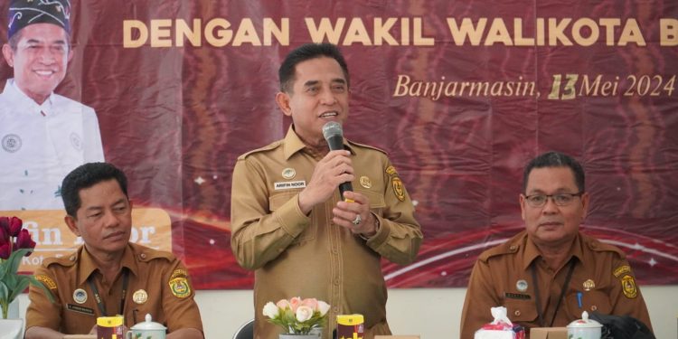 Perkokoh Pendidikan, Pemko Banjarmasin Gelar Silaturahmi Kepala dan Pengawas SMP