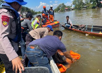 Jasad Korban Tenggelam di Sungai Alalak Ditemukan di Bawah Jembatan