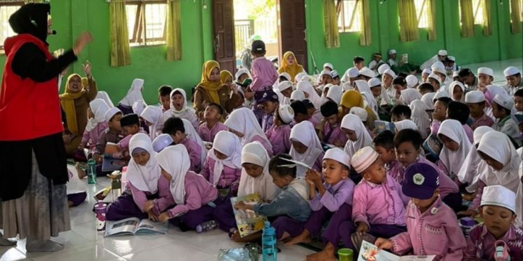 Story Telling Dispersip Tanbu Diikuti 285 Anak TK dan PAUD