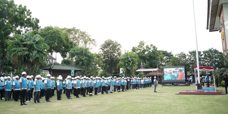 PLN Gelar Apel Siaga Kelistrikan, Pastikan Keandalan Pelayanan KTT WWF 2024 di Bali