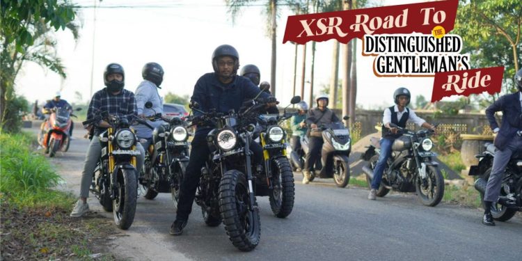 STSJ Yamaha Wujudkan Komunitas Yamaha XSR Ikuti Kegiatan Distinguished Gentleman’s Ride