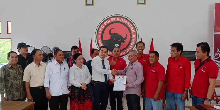 Mendaftar ke PDIP, Andi Hermana Saputra Siap Maju di Pilkada Barito Selatan