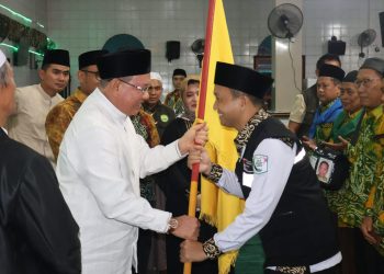 Ini Pesan Sayed Jafar Saat Melepas Keberangkatan Jemaah Calon Haji Kotabaru