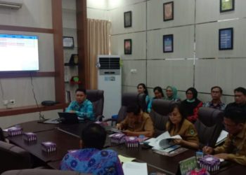 Dinkes Hadiri Rakor Capaian Pelaksanaan SPM Kabupaten Kapuas