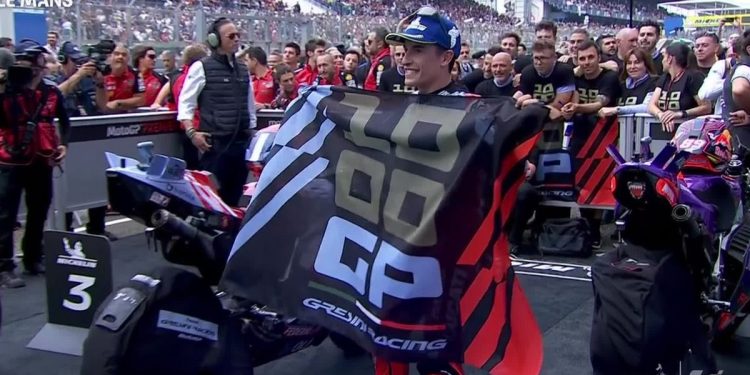 Bidik 5 Besar, Marc Marquez Tak Menyangka Jadi Runner-up MotoGP Prancis 2024
