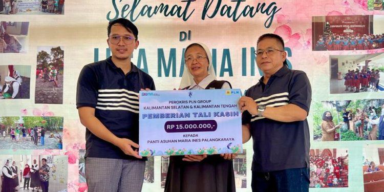 Sambut Paskah, PLN Tebar Sukacita untuk Dukung Pendidikan Puluhan Anak Panti Asuhan Palangkaraya