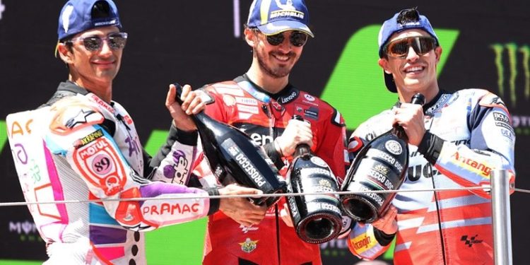 Marquez Ungkap Faktor yang Bikin Sulit Bersaing dengan Bagnaia dan Jorge Martin