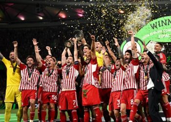 Olympiakos Jadi Klub Yunani Pertama yang Juara Kompetisi Eropa
