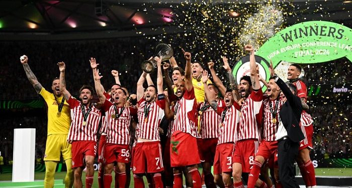 Olympiakos Jadi Klub Yunani Pertama yang Juara Kompetisi Eropa