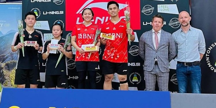 Tim Indonesia Sabet 3 Gelar di Slovenia Open 2024