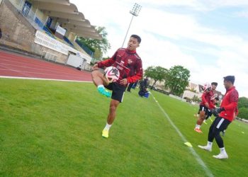 Timnas Indonesia U-23 Latihan Perdana di Paris Tanpa Hubner & Baggott