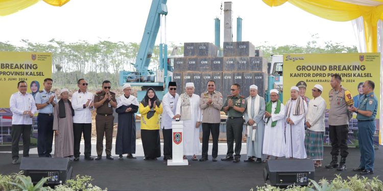 Supian HK Berharap Pembangunan Gedung Baru DPRD Kalsel Berjalan Lancar