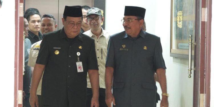 Rapat Paripurna, Paman Birin Sampaikan Penjelasan Empat Raperda