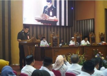 Bupati Sampaikan Jawaban atas Pandangan Umum Fraksi terhadap LPj APBD 2023