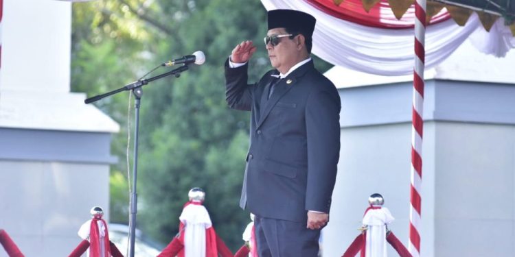 Paman Birin Sambut Peserta Rakornas Ke-15 Komisi Informasi Se-Indonesia