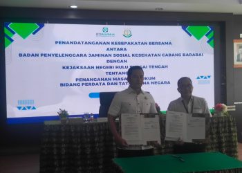 BPJS Kesehatan Barabai dan Kejari HST Lanjutkan Kerjasama Penanganan Permasalahan Hukum