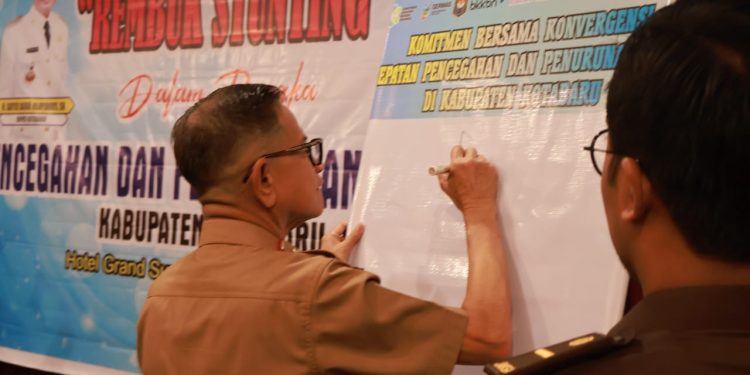 Rembuk Stunting 2024, Upaya Pencegahan dan Penanganan Stunting di Kotabaru