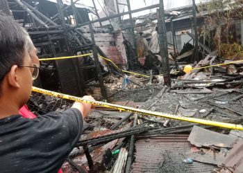 Amuk ‘Jago Merah’ di Pasar Lama, Asyikin Ditemukan Tewas Terbakar