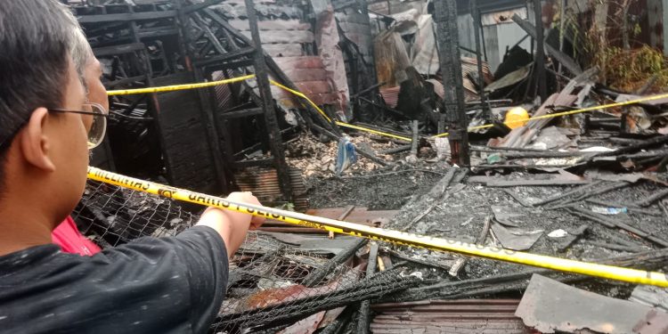 Amuk ‘Jago Merah’ di Pasar Lama, Asyikin Ditemukan Tewas Terbakar