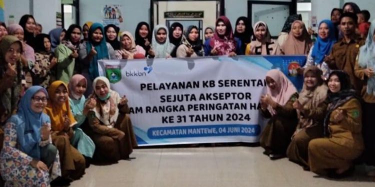 Dinas P3AP2KB Tanbu Gelar Pelayanan KB Serentak Sejuta Akseptor