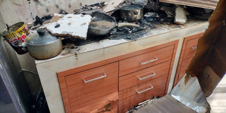 Rumdin Ditjen Perbendaharaan Kemenkeu Terbakar