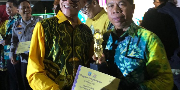 Stand Lapas Kotabaru Menjadi yang Terbaik di Expo Saijaan Manjulang