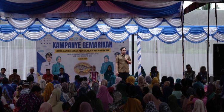 Dorong Perbaikan Gizi Masyarakat, Aulia Kampanyekan Gemar Makan Ikan