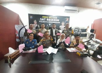 Konvoi Dini Hari Bawa Sajam, 11 Remaja di Banjarmasin Diamankan