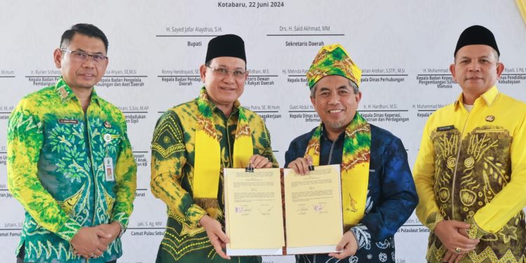 Pemkab Kotabaru dan BPKP Kalsel Teken Komitmen Wujudkan Good Governance